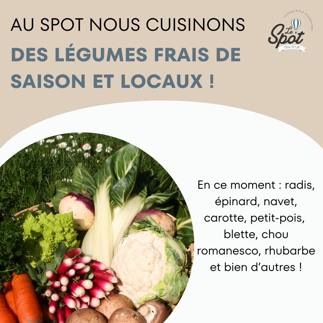 Légumes frais et de saison !  - Cuisine éthique et savoureuse à Caen